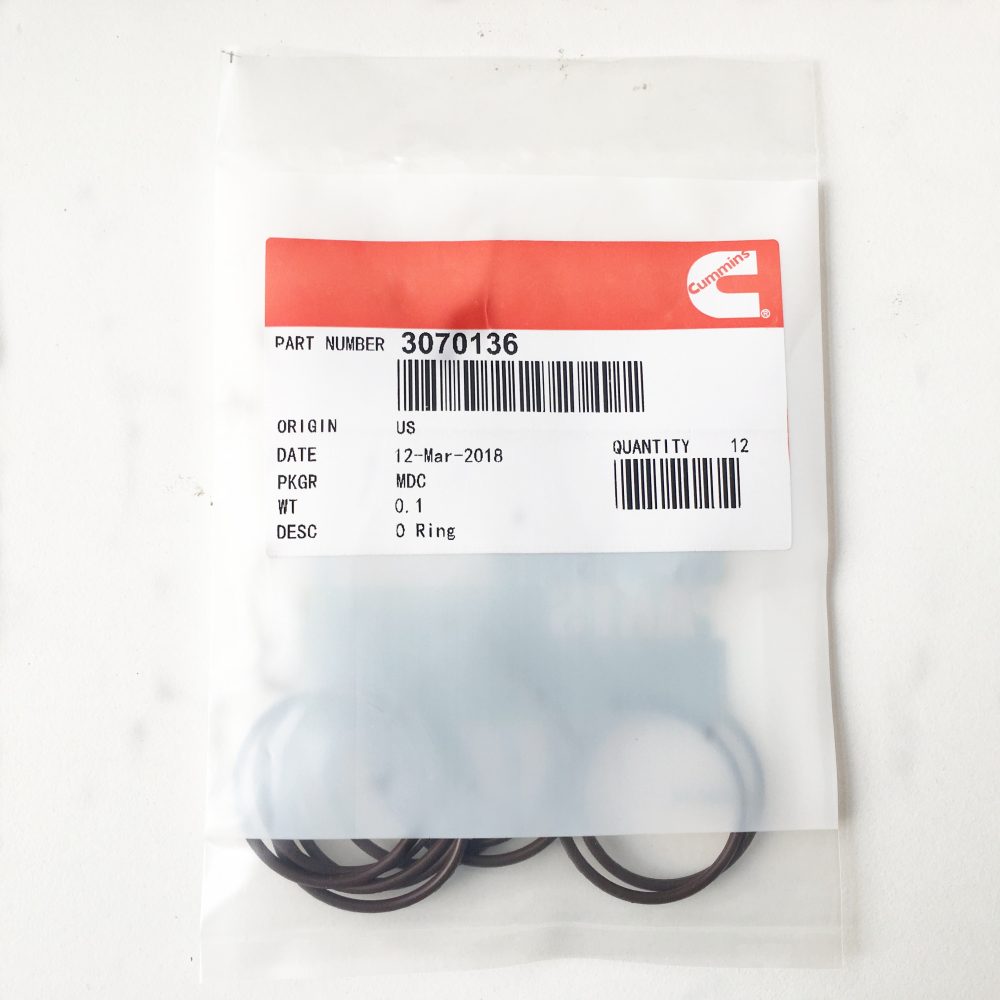 Genuine Qsm11 Injector O-Ring Seal 3070136 3070137 3070138 – www ...