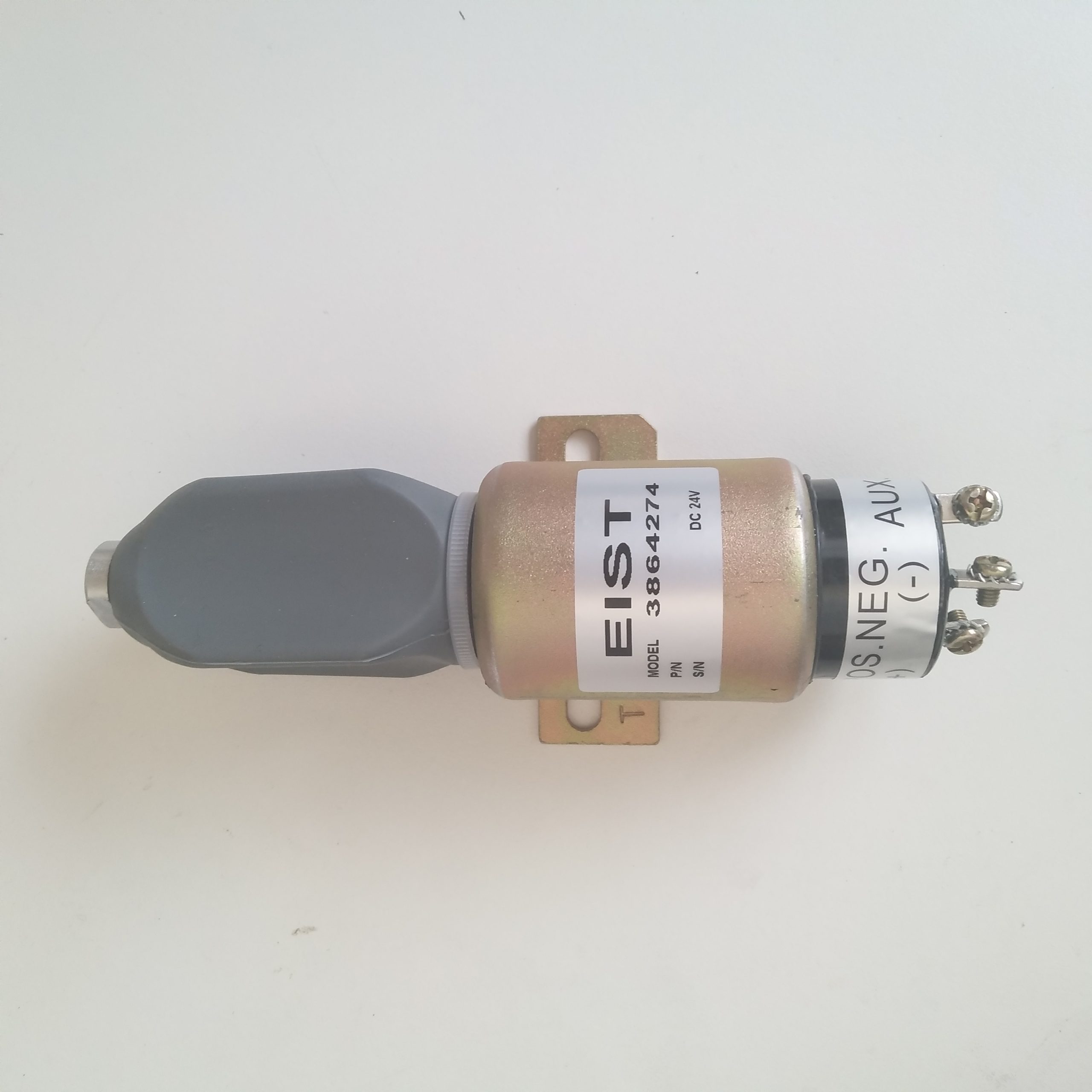 Original 4BTA 4bt 4b3.9 4BTA3.9 Excavator Diesel Engine Stop Solenoid Vale 24V Fuel Pump Shutoff Solenoid Valve 3864274 for Cummins - Image 2