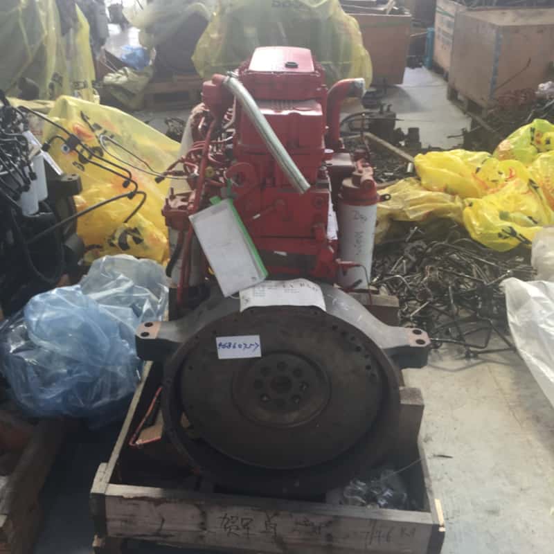 High Quality Isbe4 160 Isbe4.5 CPL8781 160HP Isb 4.5 Isbe4 Cm850 4 Cylinder Complete Motor Isb210 Isbe Boat Diesel Engine for Cummins - Image 2